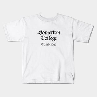 Cambridge Homerton College Medieval University Kids T-Shirt